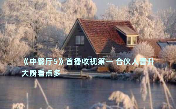 《中餐厅5》首播收视第一 合伙人晋升大厨看点多